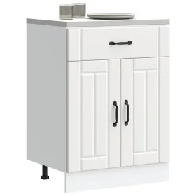 Mueble bajo de cocina Lucca madera de ingeniería blanca von , Küchenschränke - Ref: Foro24-853727, Preis: 89,21 €, Rabatt: %