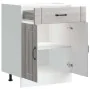 Mueble bajo de cocina Lucca madera contrachapada gris sonoma von , Küchenschränke - Ref: Foro24-853733, Preis: 89,02 €, Rabat...