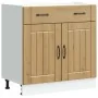 Mueble bajo de cocina Lucca roble artesanal von , Küchenschränke - Ref: Foro24-853746, Preis: 106,77 €, Rabatt: %