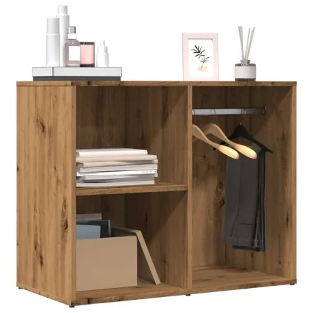 Mueble vestidor madera ingeniería roble artesanal 80x40x65 cm de , Armarios y almacenamiento - Ref: Foro24-857032, Precio: 61...