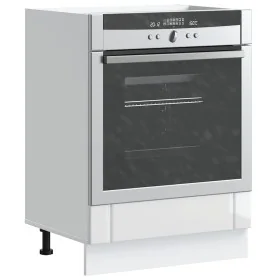 Armario de horno Lucca blanco brillante von , Küchenschränke - Ref: Foro24-853759, Preis: 69,49 €, Rabatt: %