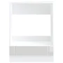 Armario de horno Lucca blanco brillante by , Kitchen cabinets - Ref: Foro24-853759, Price: 69,49 €, Discount: %
