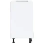 Armario de horno Lucca blanco brillante by , Kitchen cabinets - Ref: Foro24-853759, Price: 69,49 €, Discount: %