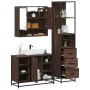 Set de muebles baño 3 pzas madera contrachapada roble marrón von , Badezimmermöbel - Ref: Foro24-3301184, Preis: 255,43 €, Ra...