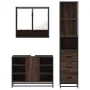 Set de muebles baño 3 pzas madera contrachapada roble marrón von , Badezimmermöbel - Ref: Foro24-3301184, Preis: 255,43 €, Ra...