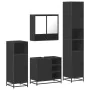 Juego de muebles de baño 4 pzas madera contrachapada negro von , Badezimmermöbel - Ref: Foro24-3301235, Preis: 375,81 €, Raba...