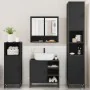Juego de muebles de baño 4 pzas madera contrachapada negro von , Badezimmermöbel - Ref: Foro24-3301235, Preis: 375,81 €, Raba...