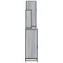 Set de muebles de baño 4 pzas madera contrachapada gris sonoma de , Muebles de baño - Ref: Foro24-3301223, Precio: 431,27 €, ...