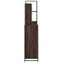 Set de muebles baño 4 pzas madera contrachapada roble marrón von , Badezimmermöbel - Ref: Foro24-3301249, Preis: 314,58 €, Ra...