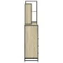 Juego de muebles de baño 4 pzas contrachapada roble sonoma von , Badezimmermöbel - Ref: Foro24-3301256, Preis: 342,67 €, Raba...