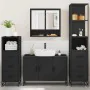 Juego de muebles de baño 4 pzas madera contrachapada negro von , Badezimmermöbel - Ref: Foro24-3301280, Preis: 356,13 €, Raba...