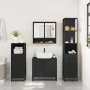 Juego de muebles de baño 4 pzas madera contrachapada negro von , Badezimmermöbel - Ref: Foro24-3301275, Preis: 338,53 €, Raba...