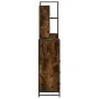 Set de muebles baño 4 pzas madera contrachapada roble ahumado von , Badezimmermöbel - Ref: Foro24-3301282, Preis: 323,03 €, R...