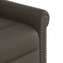 Sillón reclinable vertical de cuero sintético marrón brillante by , Armchairs - Ref: Foro24-3303419, Price: 263,49 €, Discoun...