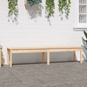 2-Sitzer-Gartenbank aus massivem Kiefernholz 203,5x44x45 cm von vidaXL, Gartenbänke - Ref: Foro24-824018, Preis: 88,62 €, Rab...