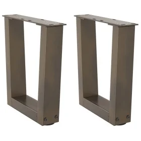 Patas para mesa de comedor en forma de V 2 uds acero natural von , Tischbeine - Ref: Foro24-4012603, Preis: 44,72 €, Rabatt: %