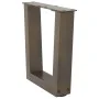 Patas para mesa de comedor en forma de V 2 uds acero natural de , Patas para mesas - Ref: Foro24-4012603, Precio: 44,72 €, De...