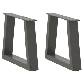 Patas para mesa comedor forma V 2 uds antracita 40x(30-31,3) cm von , Tischbeine - Ref: Foro24-4012526, Preis: 48,35 €, Rabat...