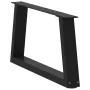 Patas para mesa de comedor forma V 2 uds negro 60x(30-31,3) cm by , Table legs - Ref: Foro24-4012532, Price: 63,33 €, Discoun...