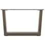Patas para mesa de comedor en forma de V 2 uds acero natural by , Table legs - Ref: Foro24-4012615, Price: 67,03 €, Discount: %