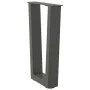 Patas para mesa de comedor en forma de V 2 uds antracita Acero by , Table legs - Ref: Foro24-4012622, Price: 53,71 €, Discoun...