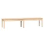 2-Sitzer-Gartenbank aus massivem Kiefernholz 203,5x44x45 cm von vidaXL, Gartenbänke - Ref: Foro24-824018, Preis: 89,84 €, Rab...