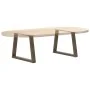 Patas para mesa de comedor forma de V 2 uds acero natural acero by , Table legs - Ref: Foro24-4012551, Price: 65,63 €, Discou...