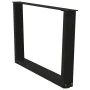 Patas para mesa de comedor forma V 2 uds negro 70x(42-43,3) cm by , Table legs - Ref: Foro24-4012636, Price: 71,23 €, Discoun...