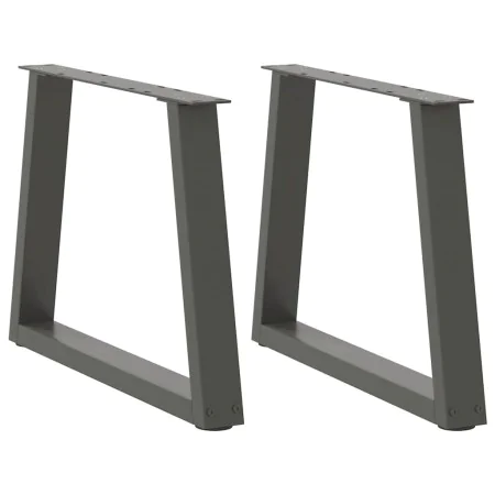 Patas para mesa de comedor en forma de V 2 uds antracita acero by , Table legs - Ref: Foro24-4012558, Price: 74,40 €, Discoun...