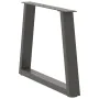 Patas para mesa de comedor en forma de V 2 uds antracita acero by , Table legs - Ref: Foro24-4012558, Price: 74,40 €, Discoun...