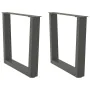 Patas para mesa de comedor en forma de V 2 uds antracita acero von , Tischbeine - Ref: Foro24-4012634, Preis: 70,35 €, Rabatt: %