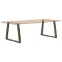 Patas para mesa de comedor en forma de V 2 uds acero natural de , Patas para mesas - Ref: Foro24-4012579, Precio: 104,31 €, D...
