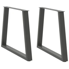 Patas para mesa de comedor en forma de V 2 uds antracita acero by , Table legs - Ref: Foro24-4012570, Price: 94,27 €, Discoun...