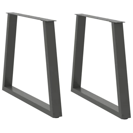 Patas para mesa de comedor en forma de V 2 uds antracita acero by , Table legs - Ref: Foro24-4012570, Price: 94,27 €, Discoun...