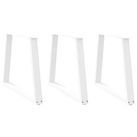 Patas para mesa de comedor forma V 2 uds blanco 70x(72-73,3) cm by , Table legs - Ref: Foro24-4012585, Price: 137,03 €, Disco...