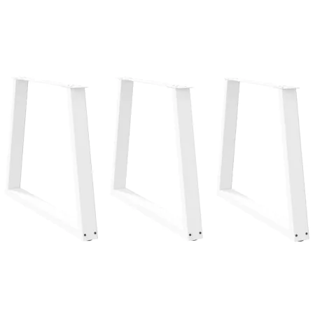 Patas para mesa de comedor forma V 2 uds blanco 70x(72-73,3) cm by , Table legs - Ref: Foro24-4012585, Price: 137,03 €, Disco...