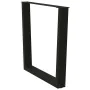 Patas para mesa de comedor en forma de V 2 uds acero negro by , Table legs - Ref: Foro24-4012648, Price: 89,61 €, Discount: %