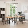 Patas para mesa de comedor en forma de V 3 uds acero negro by , Table legs - Ref: Foro24-4012660, Price: 121,87 €, Discount: %