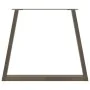 Patas para mesa de comedor en forma de V 3 uds acero natural by , Table legs - Ref: Foro24-4012587, Price: 142,86 €, Discount: %