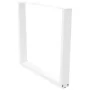 Patas mesa comedor forma V 2uds acero blanco 100x(72-73,3)cm von , Tischbeine - Ref: Foro24-4012657, Preis: 109,61 €, Rabatt: %