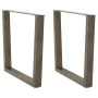 Patas para mesa de comedor en forma de V 2 uds acero natural von , Tischbeine - Ref: Foro24-4012655, Preis: 103,59 €, Rabatt: %