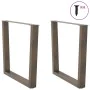 Patas para mesa de comedor en forma de V 2 uds acero natural von , Tischbeine - Ref: Foro24-4012655, Preis: 103,59 €, Rabatt: %