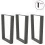 Patas para mesa de comedor en forma de V 3 uds antracita acero by , Table legs - Ref: Foro24-4012662, Price: 136,81 €, Discou...