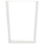 Patas para mesa de comedor en forma de V 2 uds acero blanco by , Table legs - Ref: Foro24-4012641, Price: 92,15 €, Discount: %