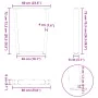 Patas para mesa de comedor en forma de V 2 uds acero blanco by , Table legs - Ref: Foro24-4012641, Price: 92,15 €, Discount: %