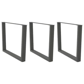 Patas para mesa comedor forma V 3uds antracita 100x(72-73,3) cm von , Tischbeine - Ref: Foro24-4012674, Preis: 159,85 €, Raba...