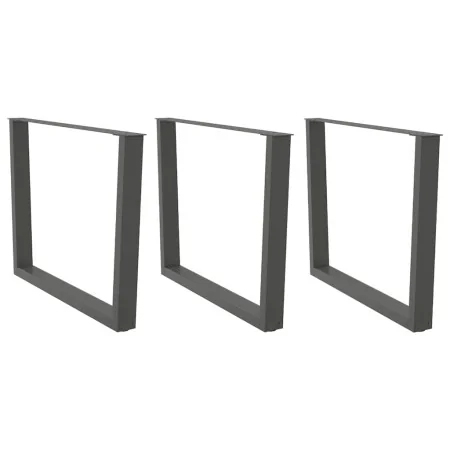 Patas para mesa comedor forma V 3uds antracita 100x(72-73,3) cm by , Table legs - Ref: Foro24-4012674, Price: 159,85 €, Disco...