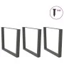 Patas para mesa comedor forma V 3uds antracita 100x(72-73,3) cm by , Table legs - Ref: Foro24-4012674, Price: 159,85 €, Disco...