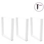 Patas para mesa de comedor en forma de V 3 uds acero blanco by , Table legs - Ref: Foro24-4012669, Price: 151,06 €, Discount: %