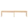 2-Sitzer-Gartenbank aus massivem Kiefernholz 203,5x44x45 cm von vidaXL, Gartenbänke - Ref: Foro24-824018, Preis: 89,84 €, Rab...